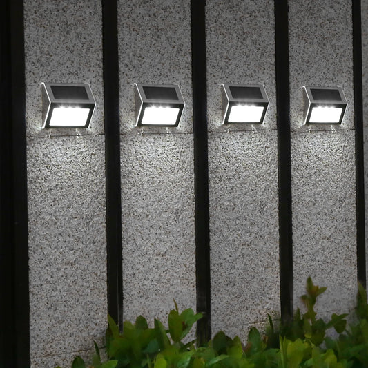 2 Pack Solar Wall Lights