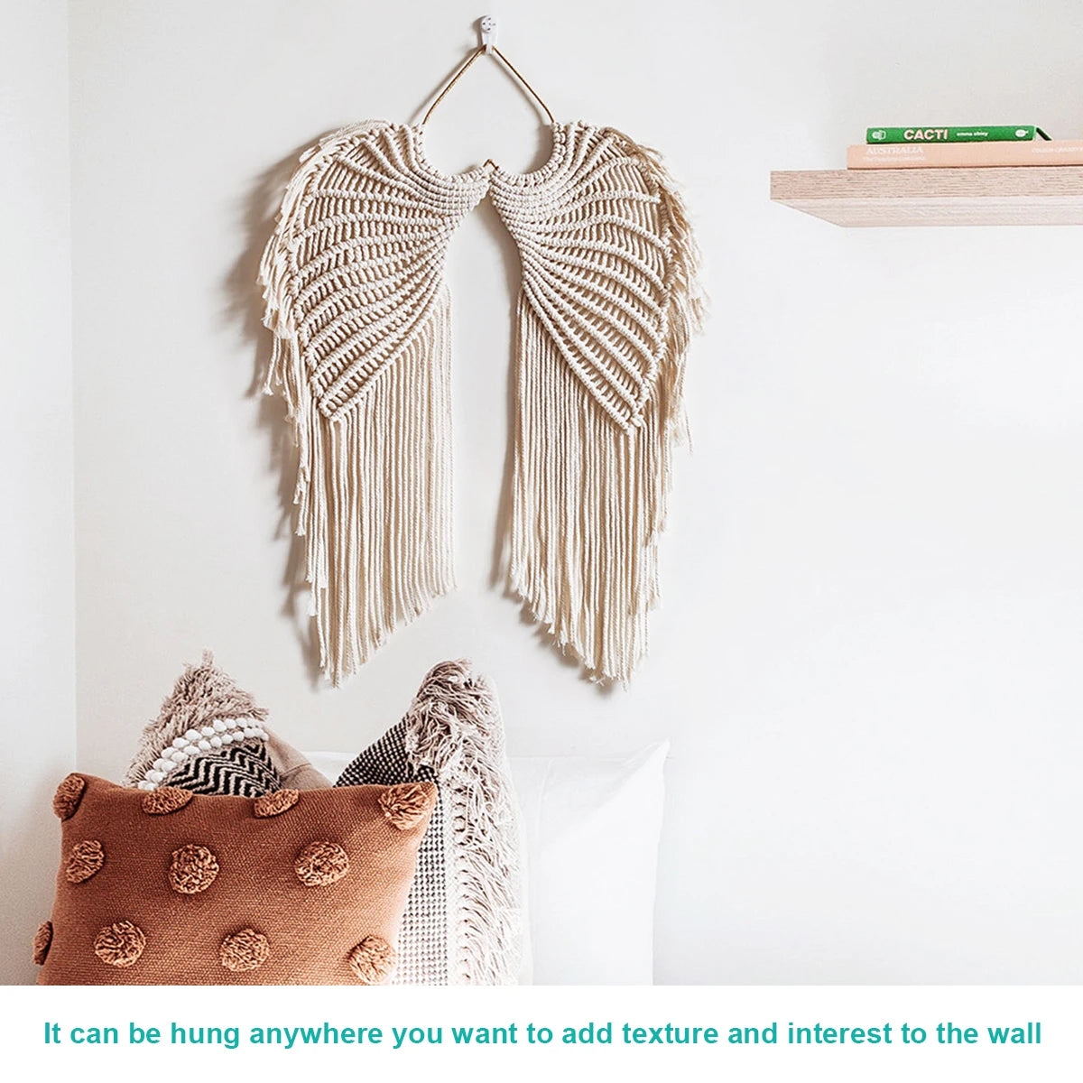 Cotton Angel Wings Tapestry