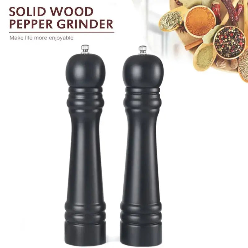 Black Wood Salt & Pepper Grinder