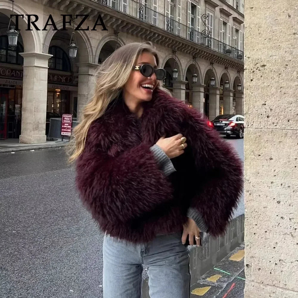 Winter Women's Faux Fur Casual Jacket