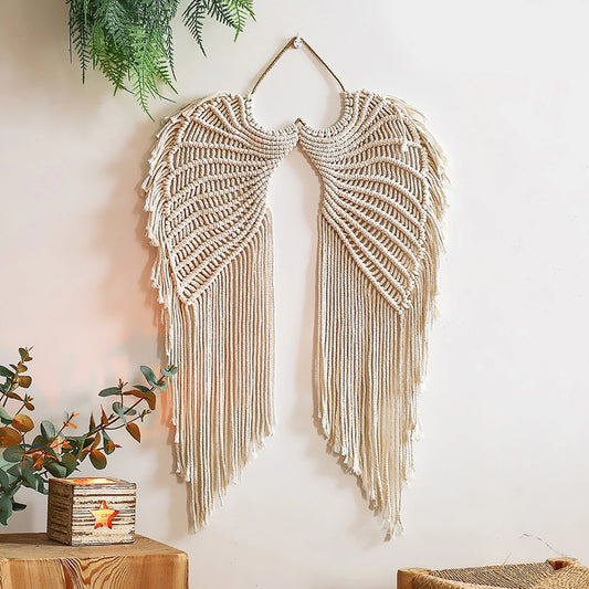 Cotton Angel Wings Tapestry