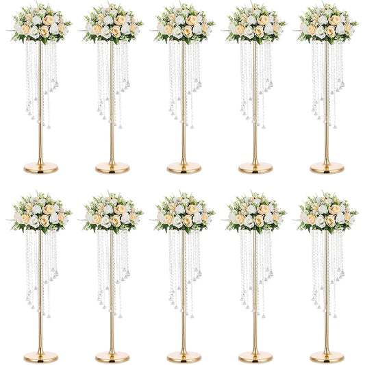 Chandelier Crystal Decorative Flower Stand/Vase