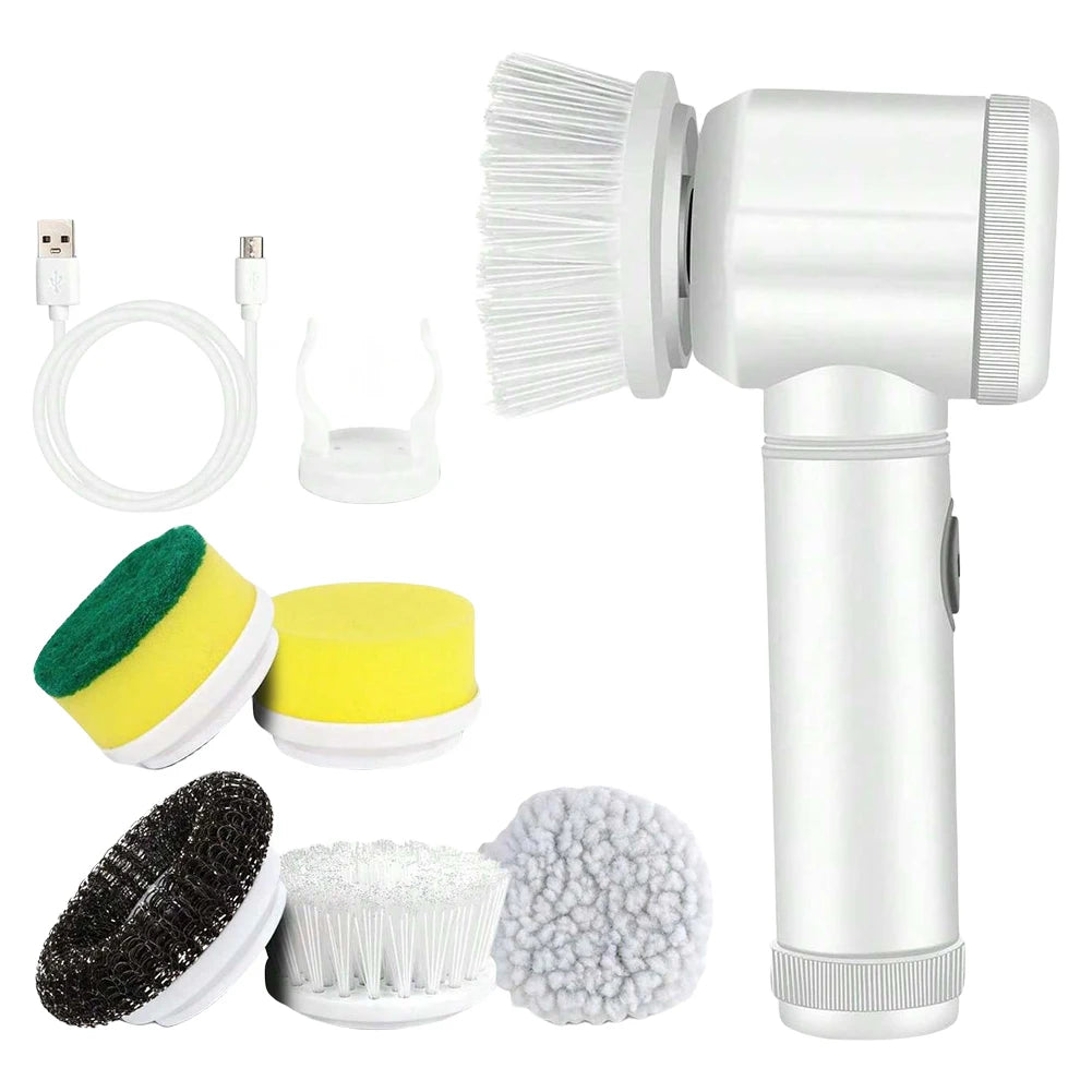 Electric Power Spin Scrubber Bathroom/Kitchen Cleaning Brush