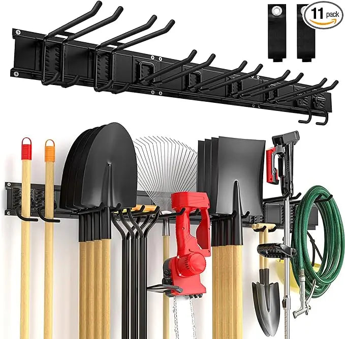 Adjustable Garage Organizers with Heavy Duty Hooks