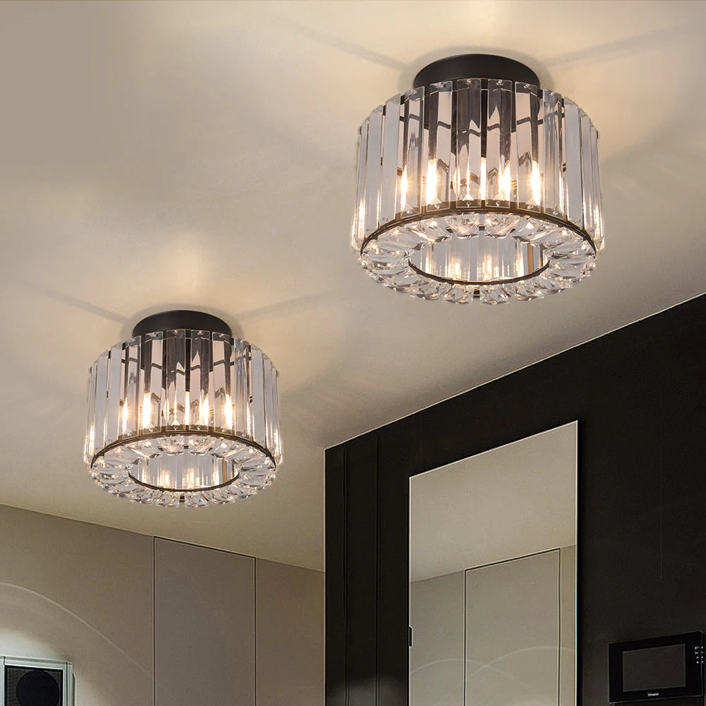 Glass Led Pendant Ceiling Light Modern Ceiling Lamp Adjustable Living Dining Room Nordic Aisle Decor Balcony Corridor Hanging Fixture