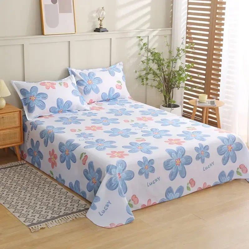 Broken Flowers Simplicity Bed Sheet Set