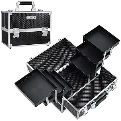 6 Tier  Makeup Train Case