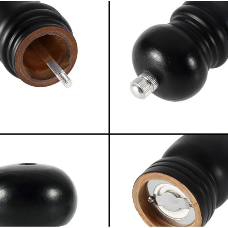 Black Wood Salt & Pepper Grinder