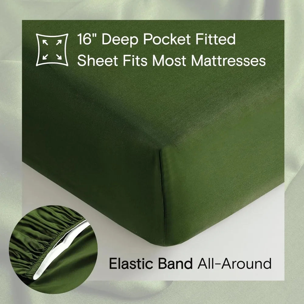 Bamboo, Organically Grown ,Cooling Sheets,