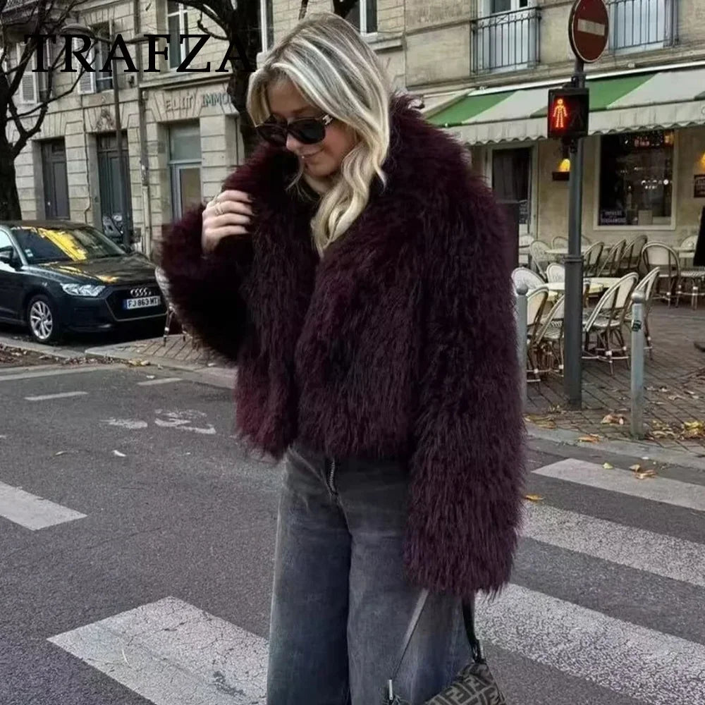 Winter Women's Faux Fur Casual Jacket