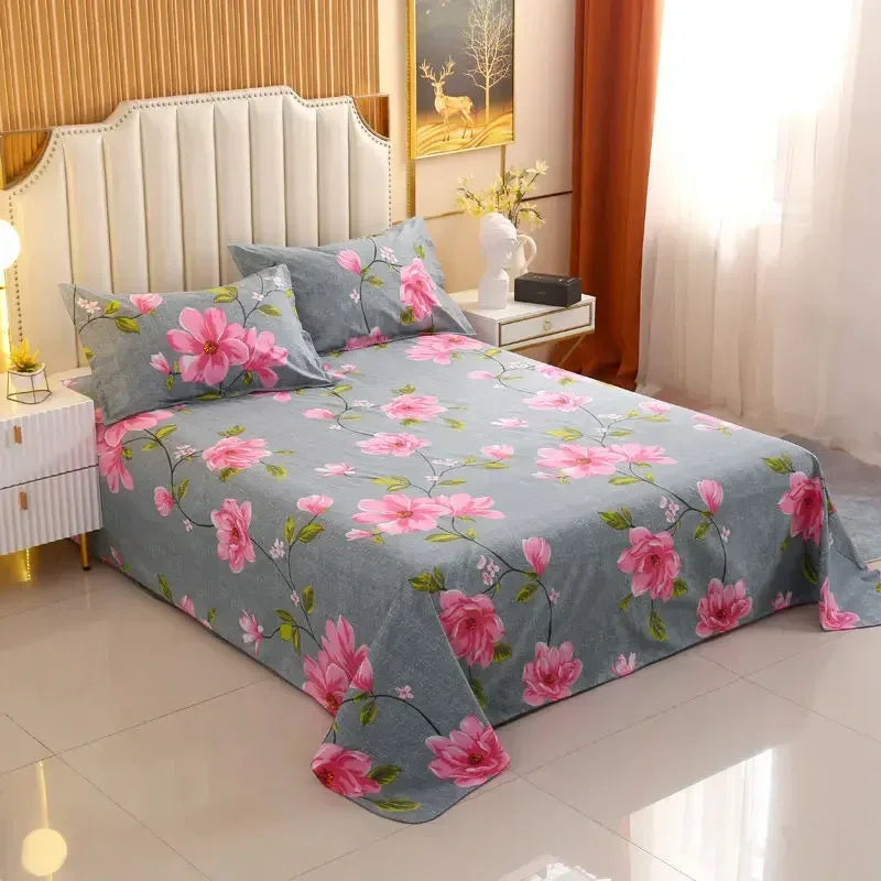 Broken Flowers Simplicity Bed Sheet Set