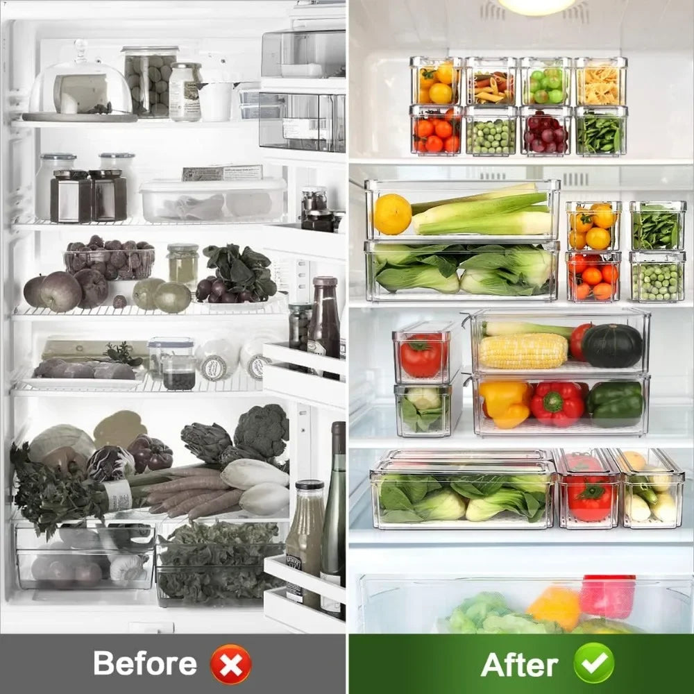 14 Pack Fridge Organizer