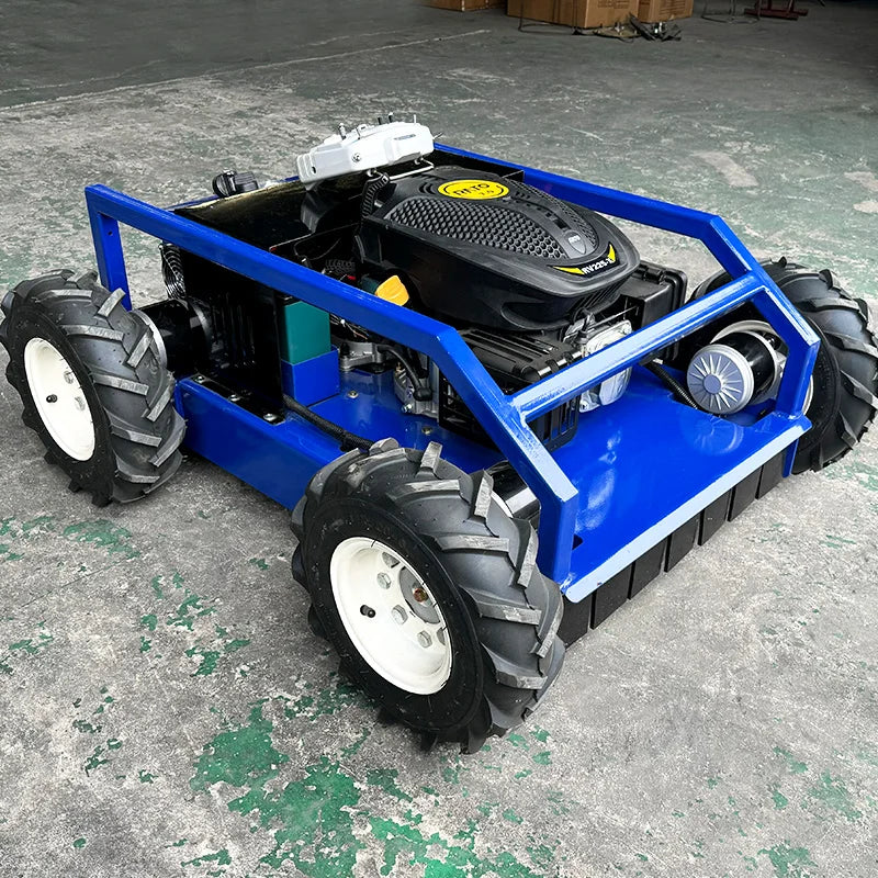 Customized 4WD remote control electric robot RC lawn mower