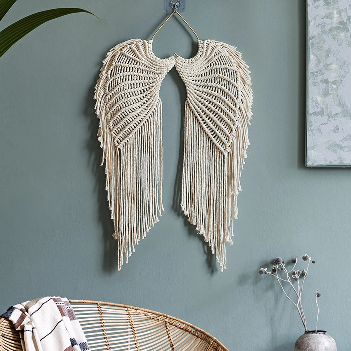 Cotton Angel Wings Tapestry