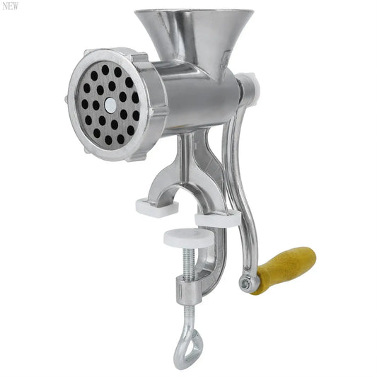 Silver Manual Aluminum Meat Grinder