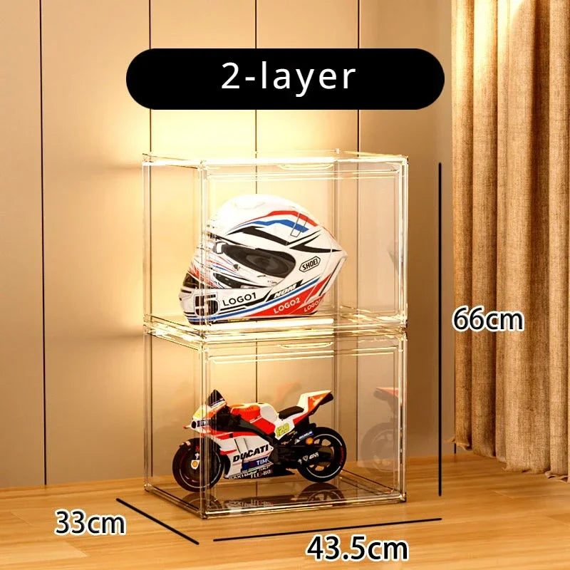 Transparent Oversized Display Box Showcase