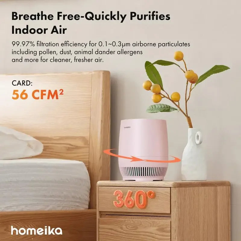 Air Purifier for Home Allergies and Pet Hair Problems