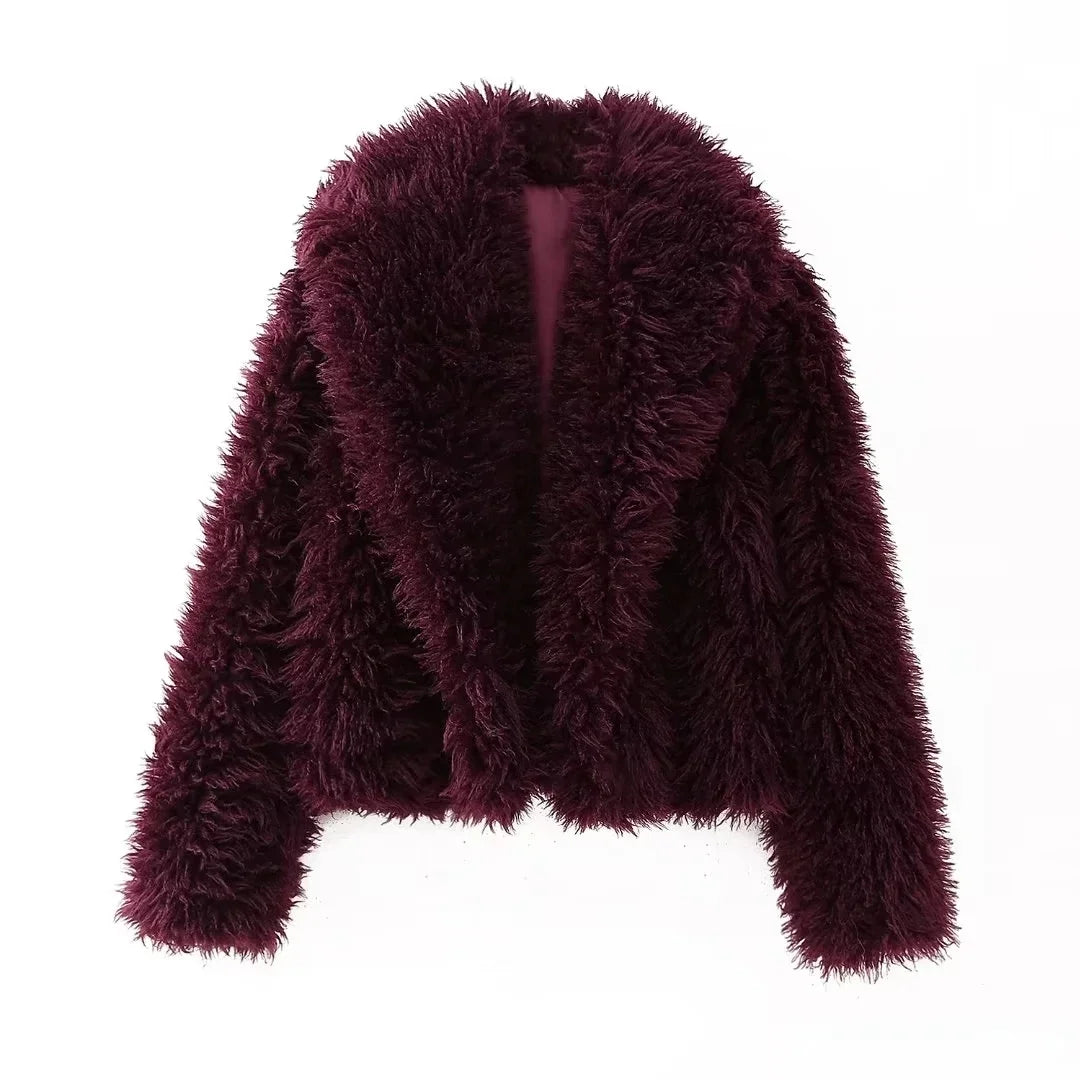 Winter Women's Faux Fur Casual Jacket