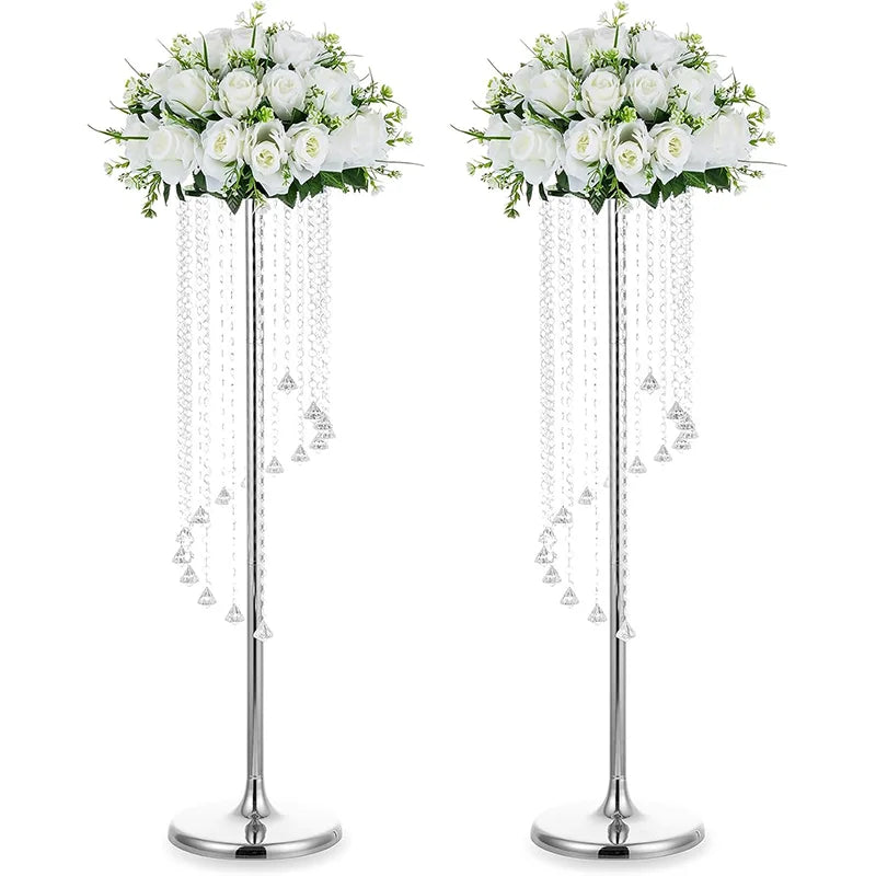 Chandelier Crystal Decorative Flower Stand/Vase