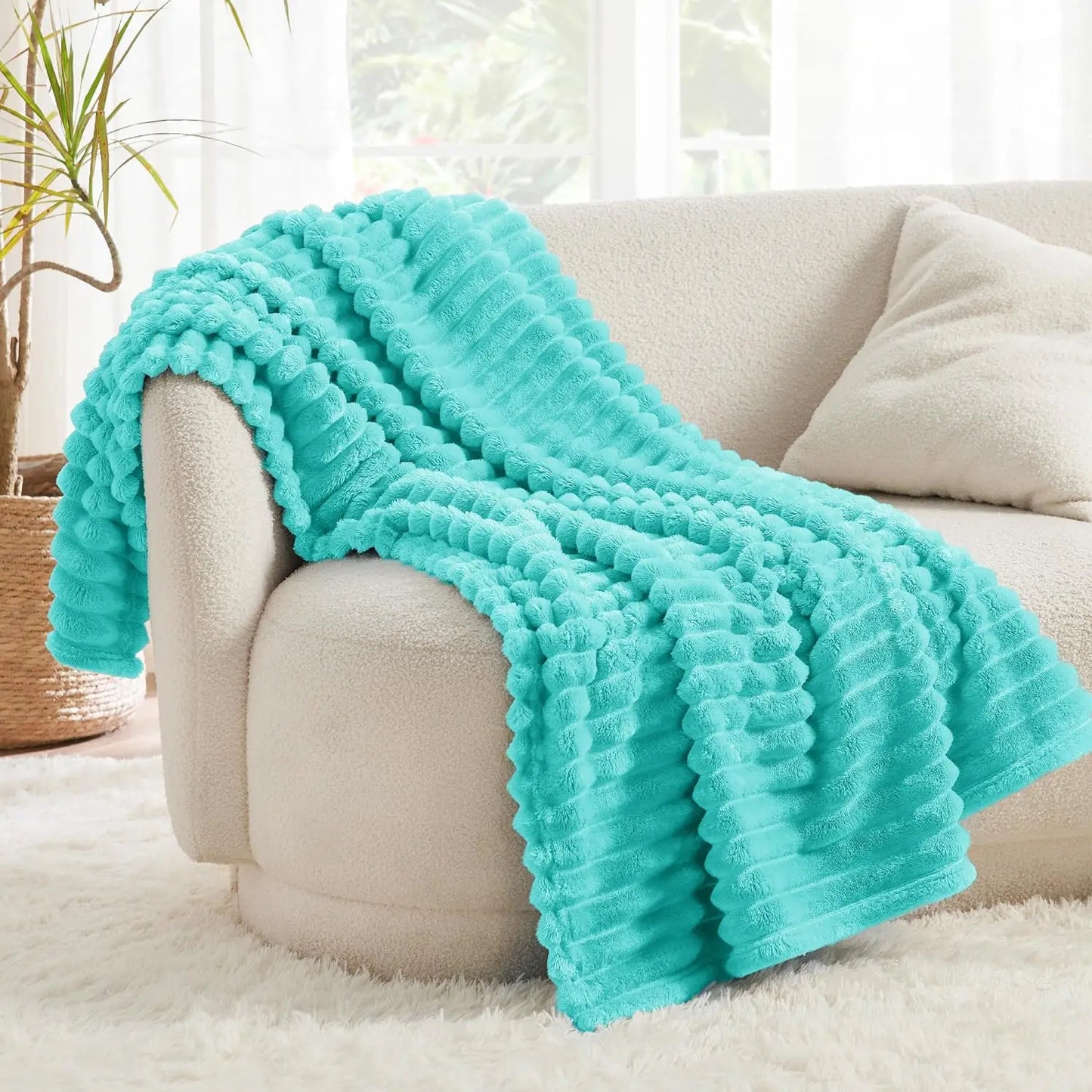 Bedsure Fleece Throw Blanket for Couch