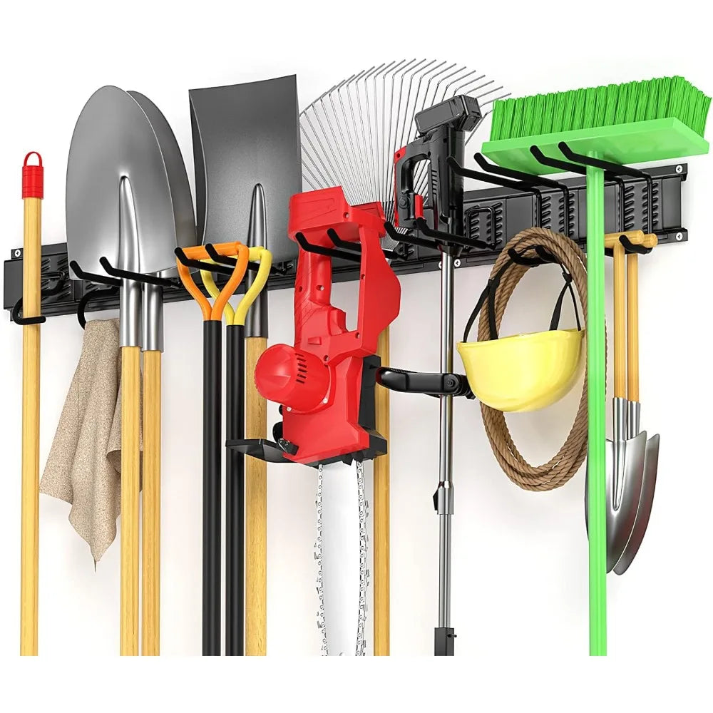 Adjustable Garage Organizers with Heavy Duty Hooks