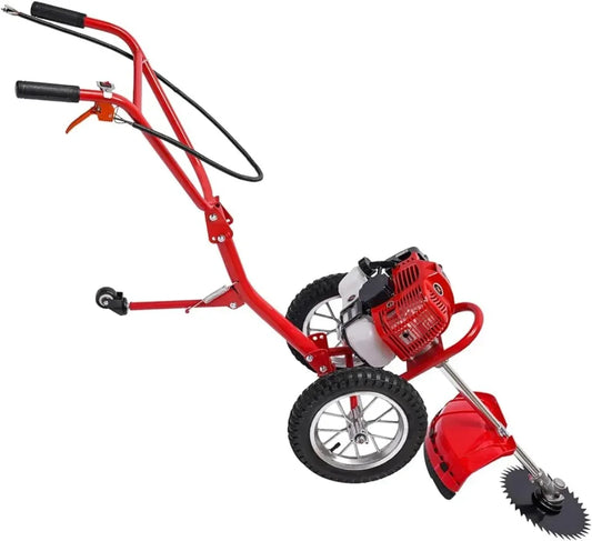 3-in-1 2-Stroke Hand Push Gasoline Lawn Mower