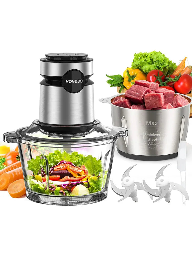 500W Electric Food Processor