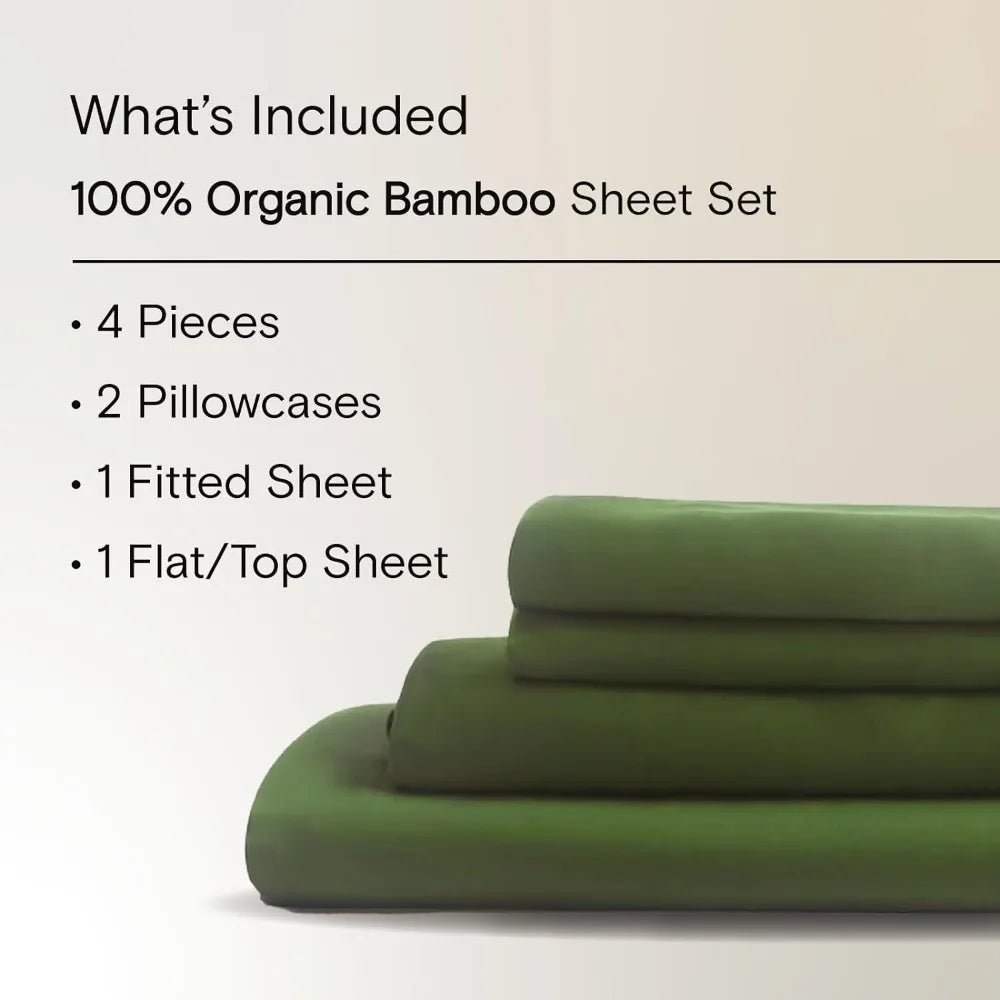 Bamboo, Organically Grown ,Cooling Sheets,