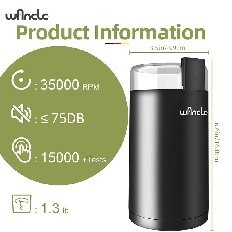 Household Multifunctional Coffee Bean Grinder Machine