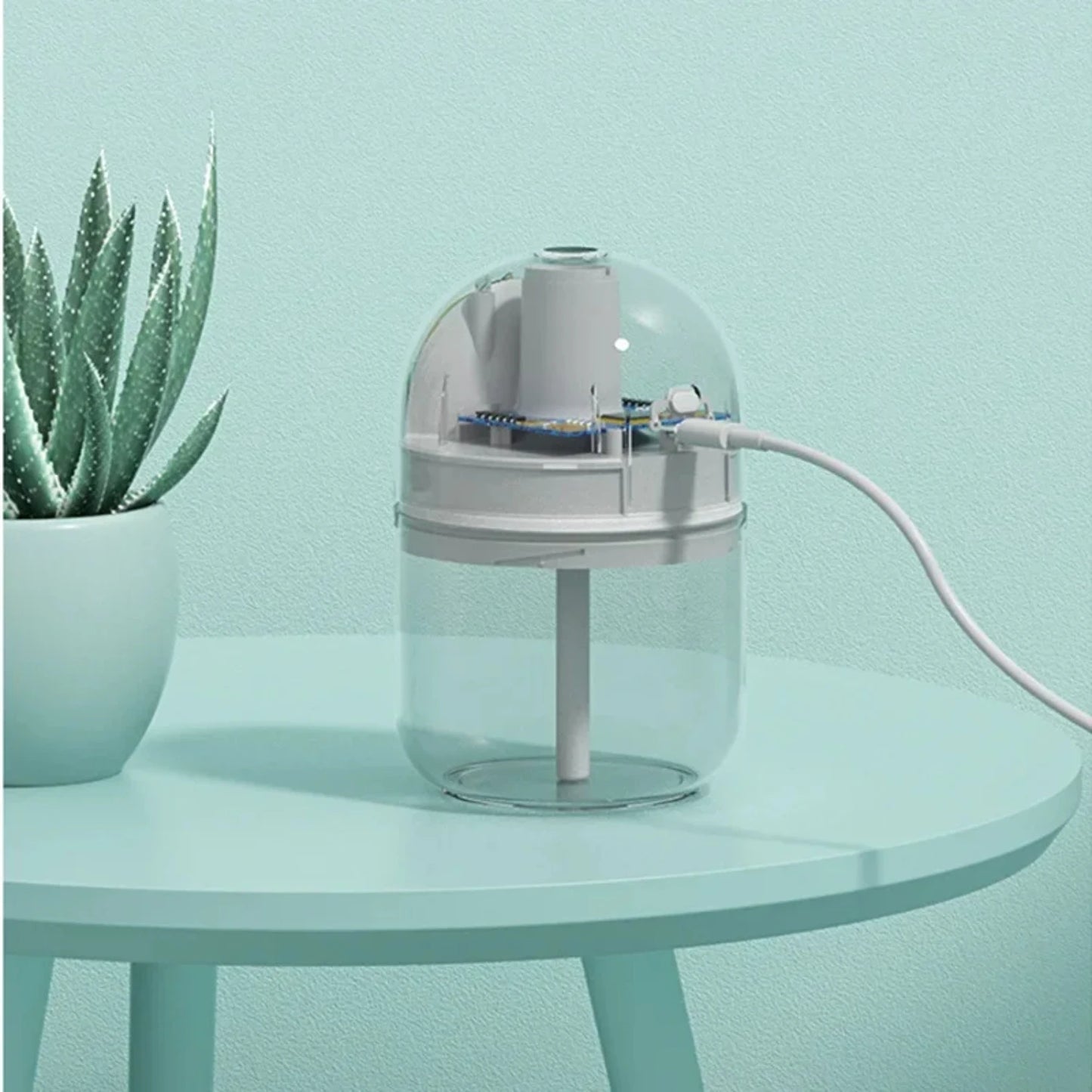 New Compact, Whisper-quiet Mini Cool Mist Humidifier with Night Light