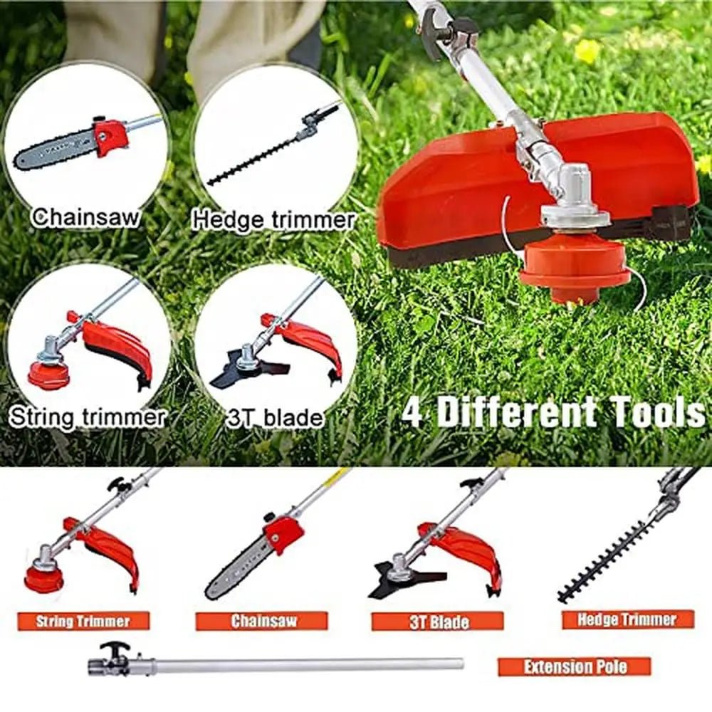 Gas Powered 52cc 5 in 1 Landscaping Tools