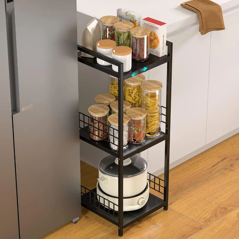 3 Level Metal Shelving Unit