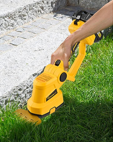 Electric Handheld Shrub Trimmer/Grass Cutter Combo