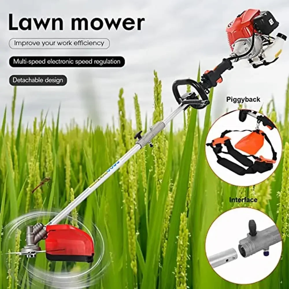 Gas Powered 52cc 5 in 1 Landscaping Tools